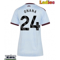 Aston Villa Amadou Onana #24 Replica Third Shirt Ladies 2026-27 Short Sleeve